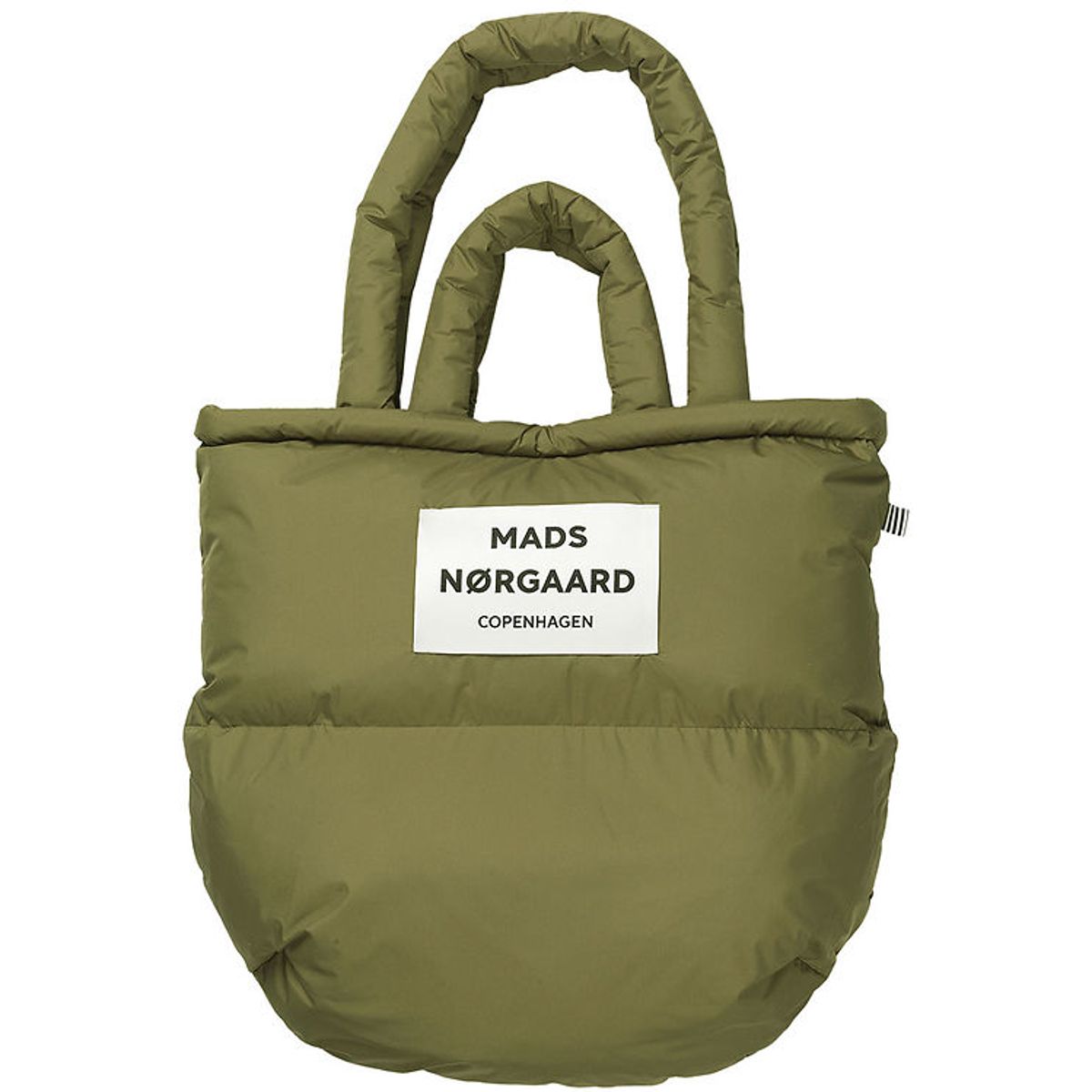 Mads Nørgaard Shopper - Recycle Pillow Bag - Martini Olive