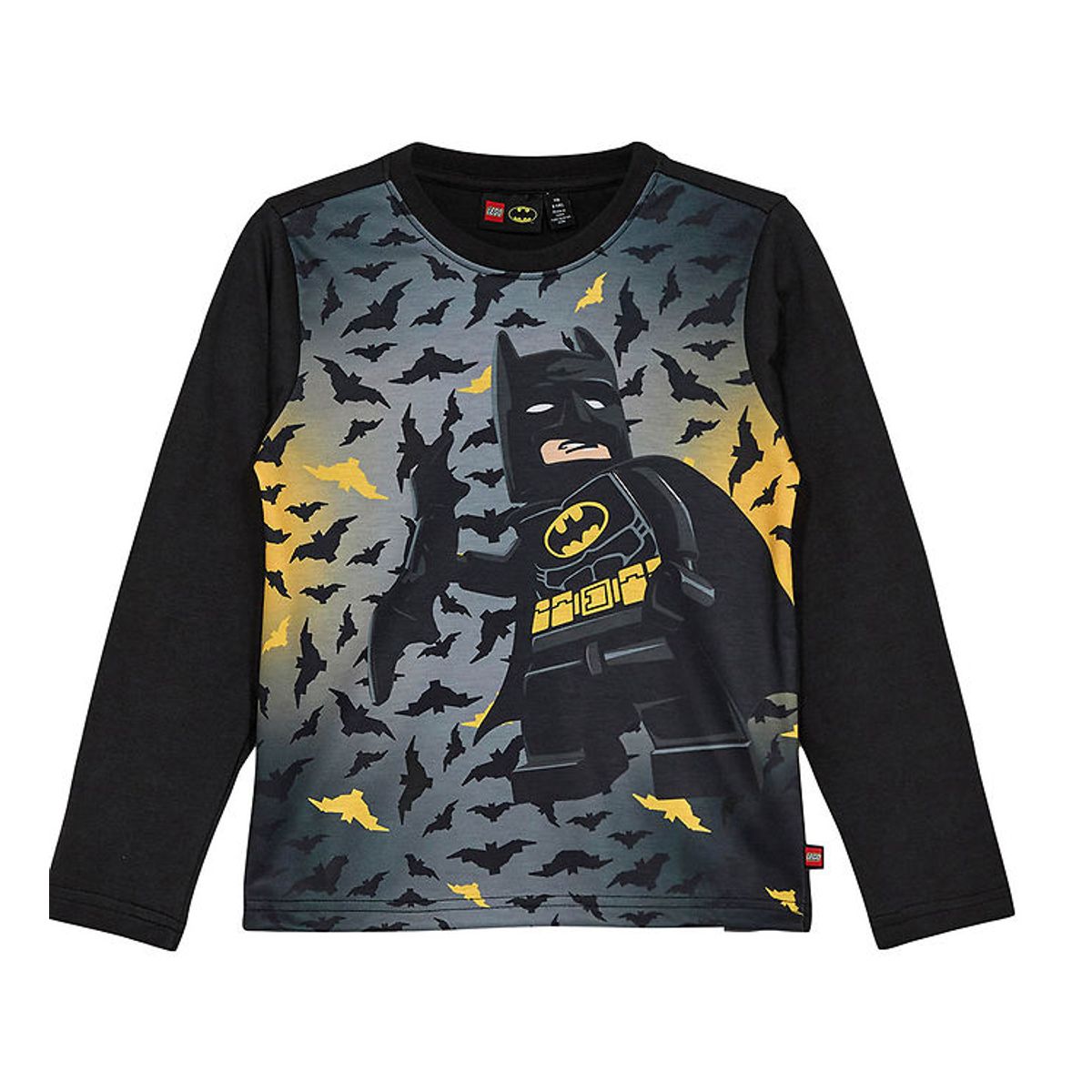 LEGO ® Batman Bluse - LWTano 601 - Sort m. Print