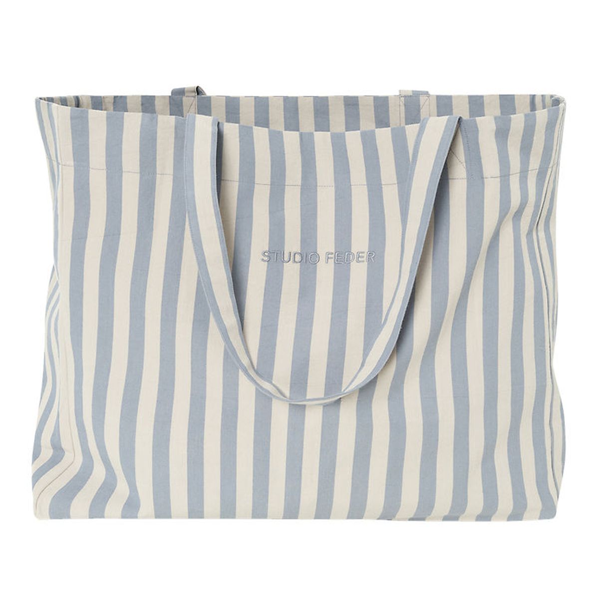 Studio Feder Shopper - Hanna - Canvas - 40x45 cm - Pale Blue Str