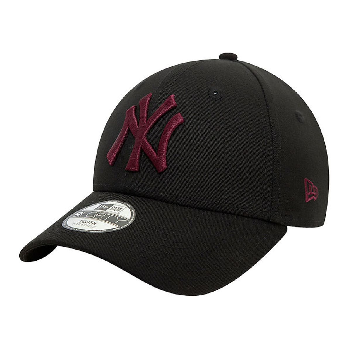 New Era Kasket - 9Forty - New York Yankees - Sort/Lilla