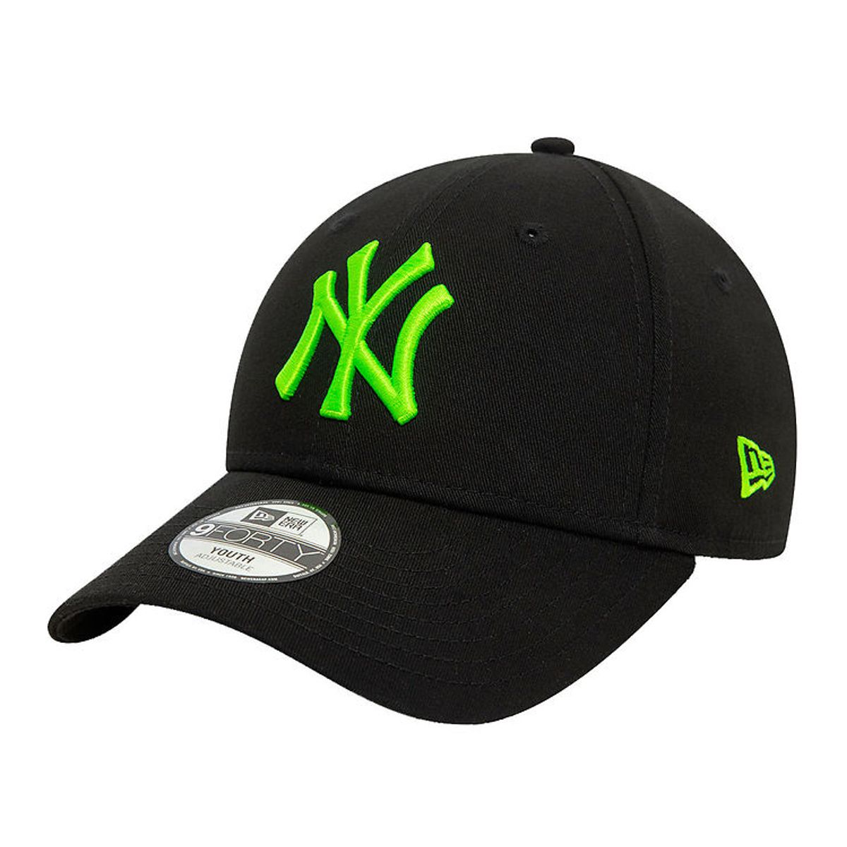 New Era Kasket - 9Forty - New York Yankees - Neon - Sort/Grøn