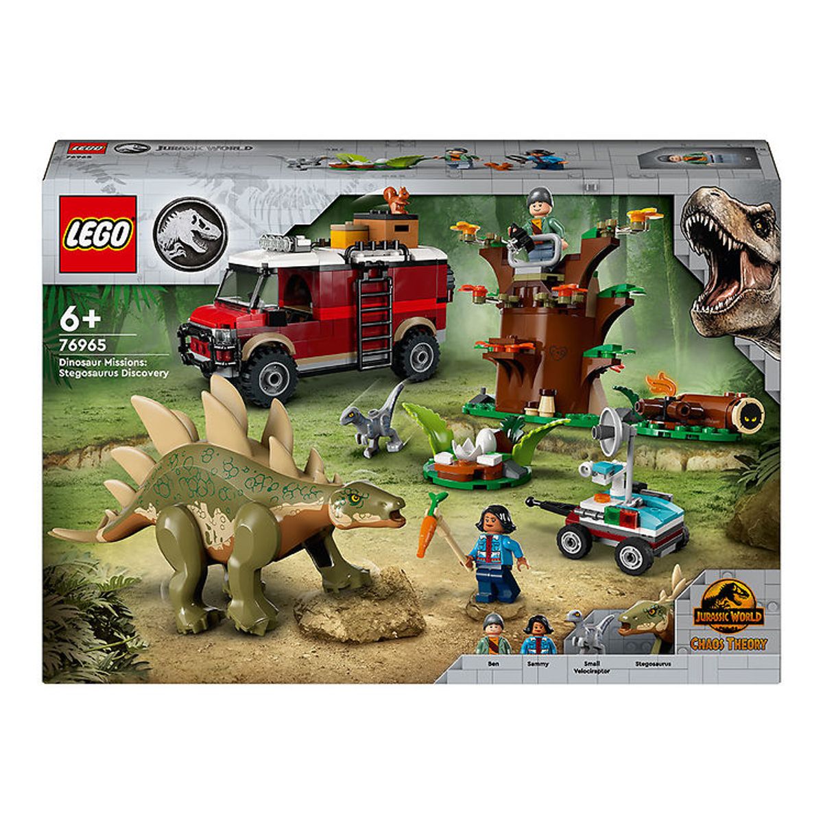 LEGO ® Jurassic World - 76965 - Dinosaurmissioner: Stegosaurus-op