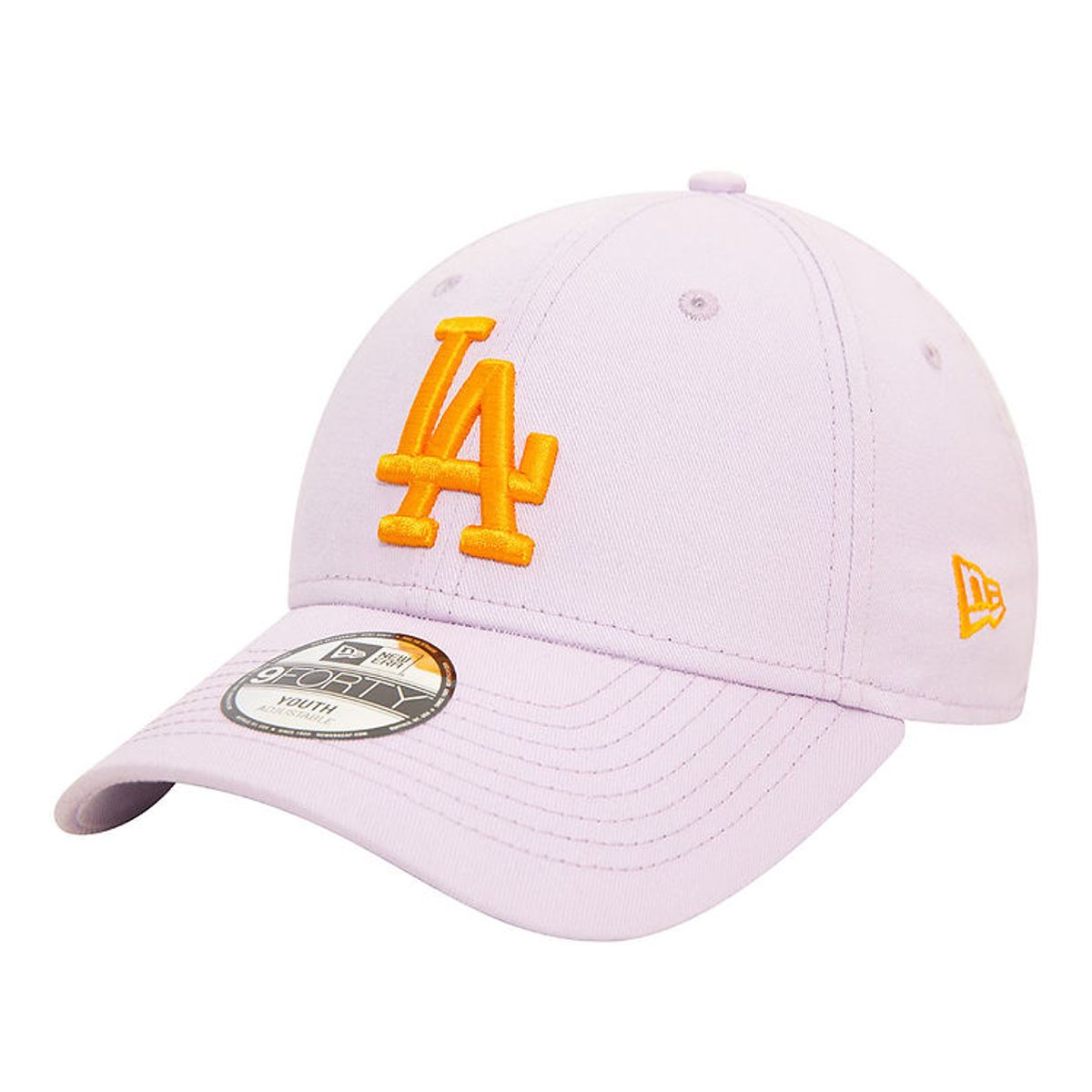 New Era Kasket - 9Forty - Dodgers - Pastel Lilla/Orange