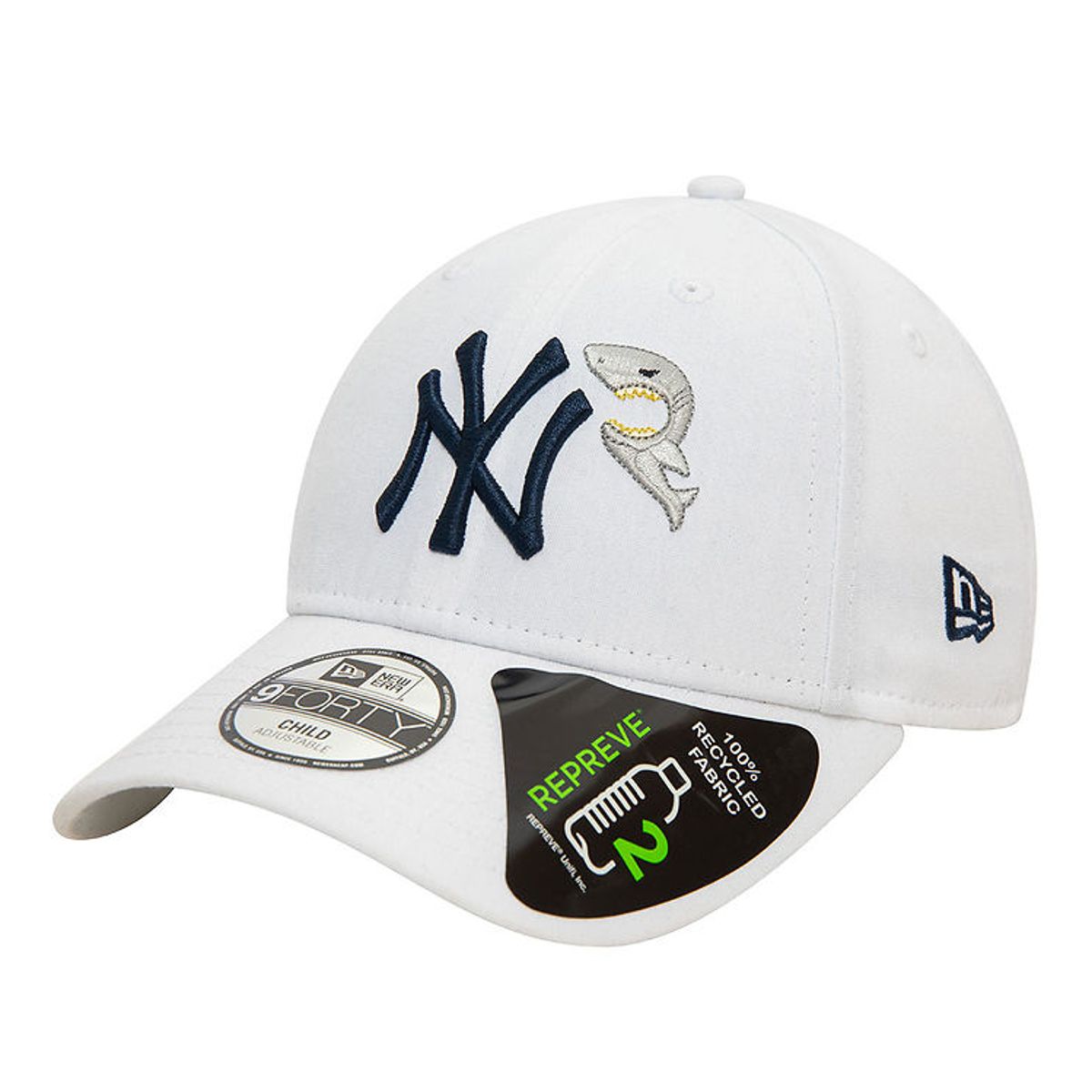 New Era Kasket - 9Forty - Apple - New York Yankees - Hvid/Sort