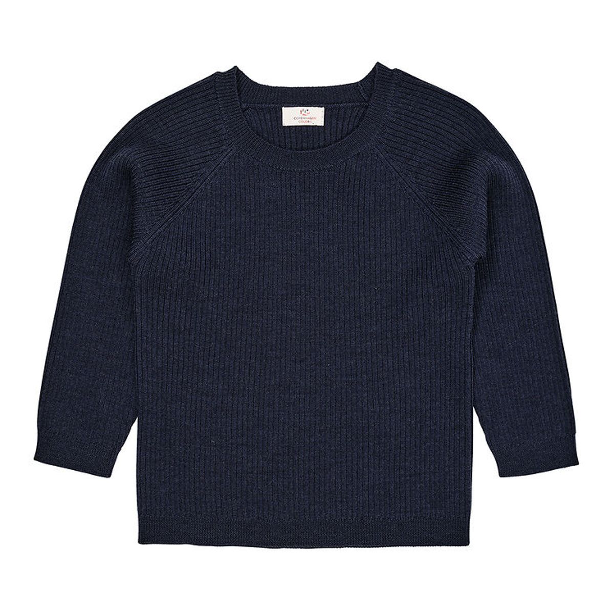 Copenhagen Colors Bluse - Strik - Uld - Navy