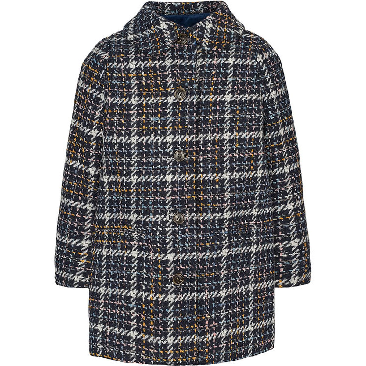 MarMar Frakke - Polyester/Uld - Olive - Navy Check