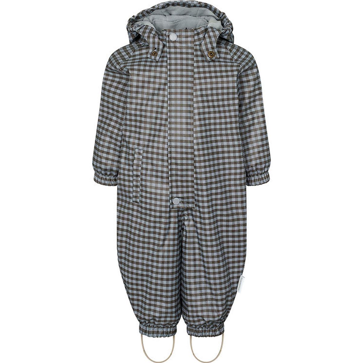 MarMar Regndragt m. Fleece - PU - Orion - Espresso Check