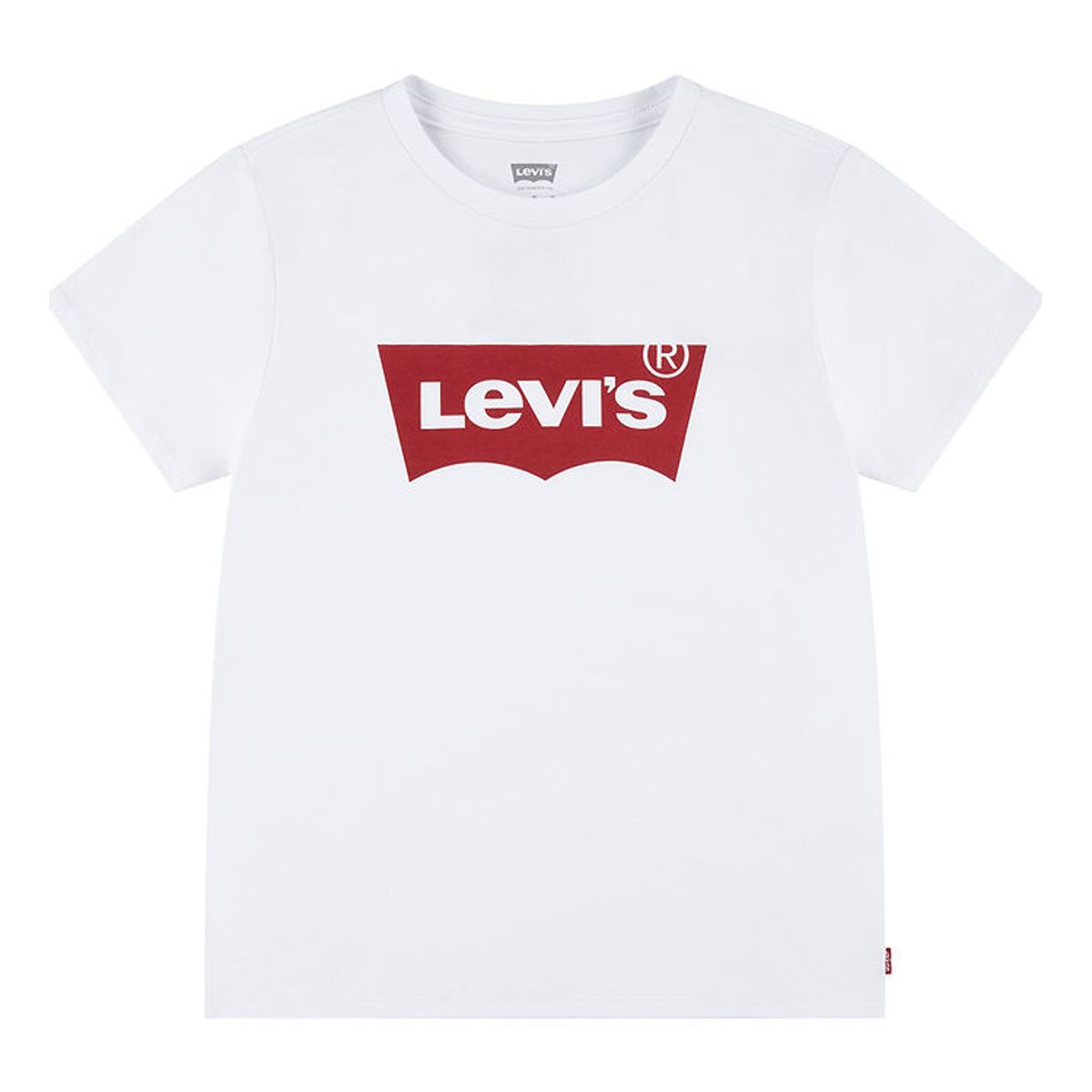 Levis T-shirt - Hvid/Rød m. Logo