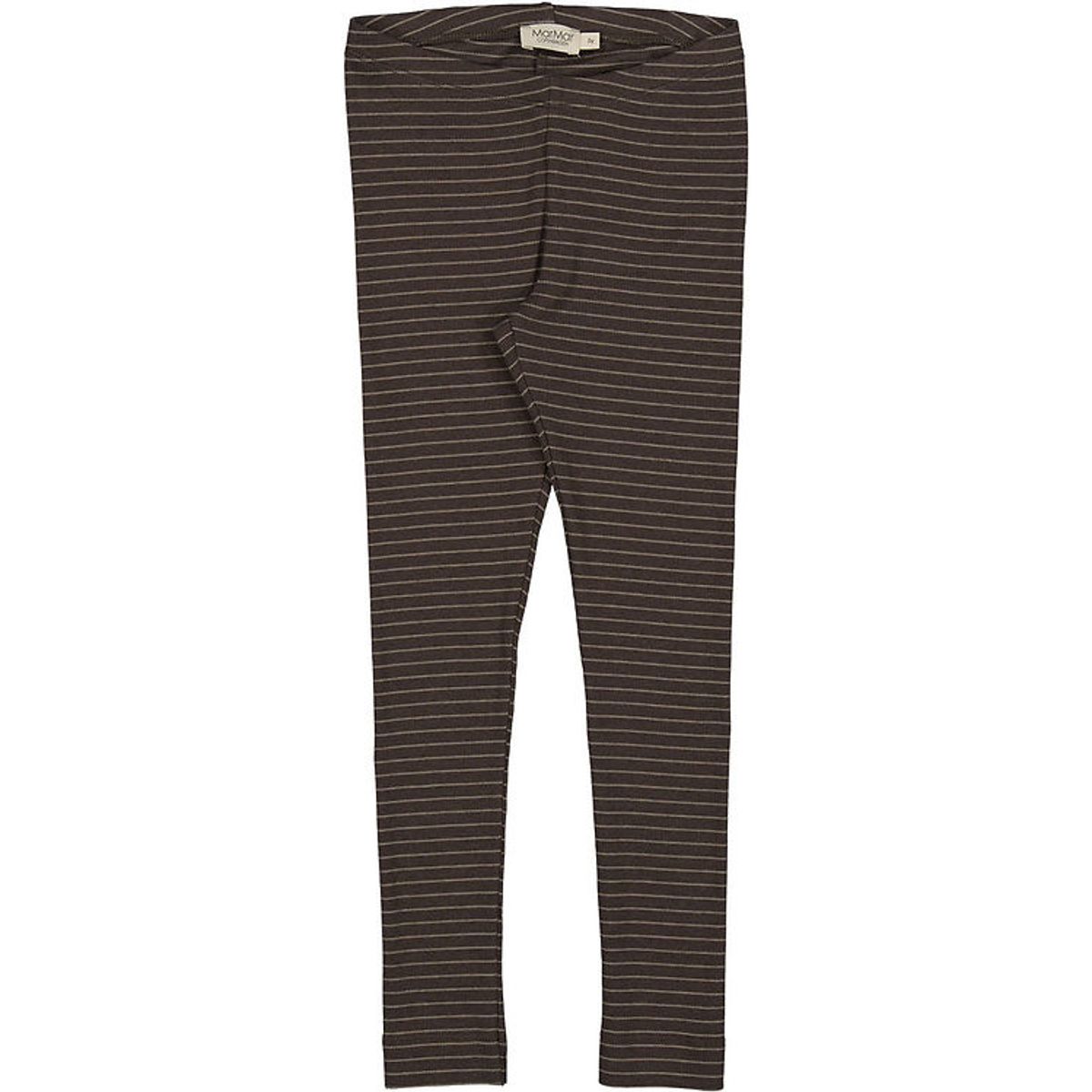 MarMar Leggings - Rib - Modal - Nori Green Stripe