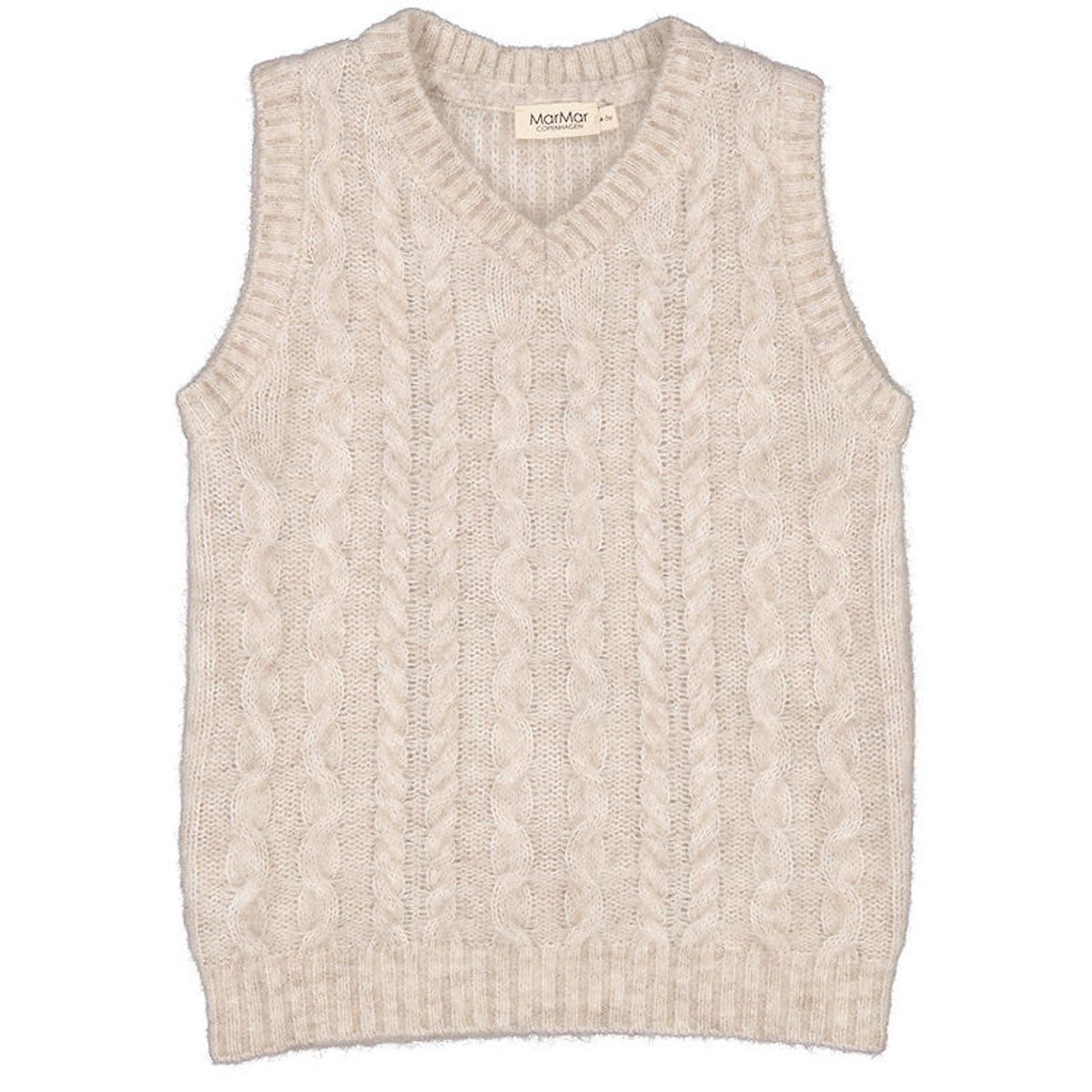 MarMar Vest - Uld - Taj - Cashew Melange