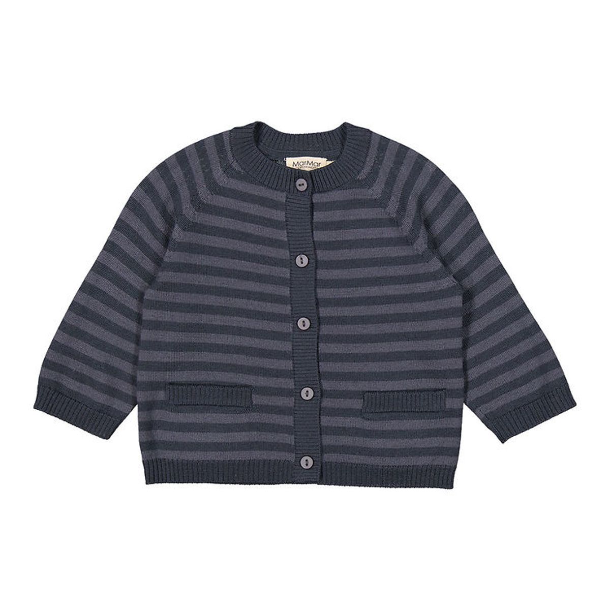 MarMar Cardigan - Uld - Taki - Deep Lake Stripe