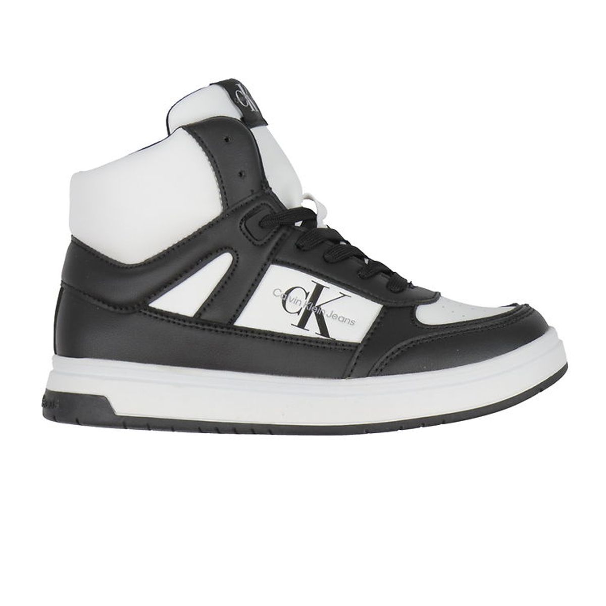 Calvin Klein Sko - High Top Lace Up - Sort/Hvid