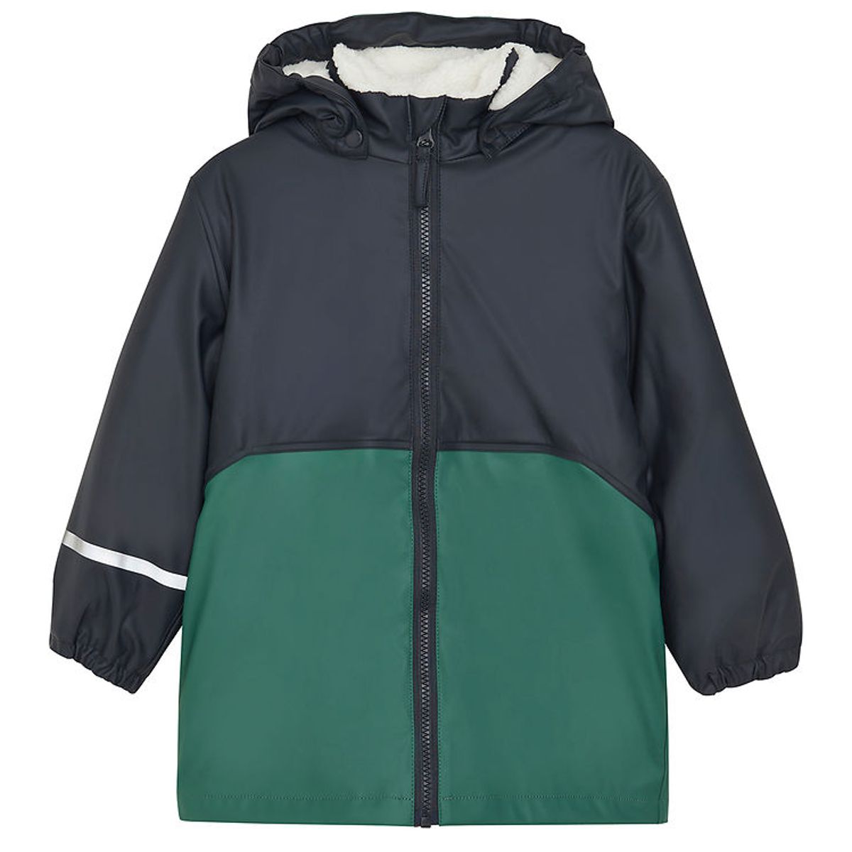 CeLaVi Regnjakke m. Fleece - Navy