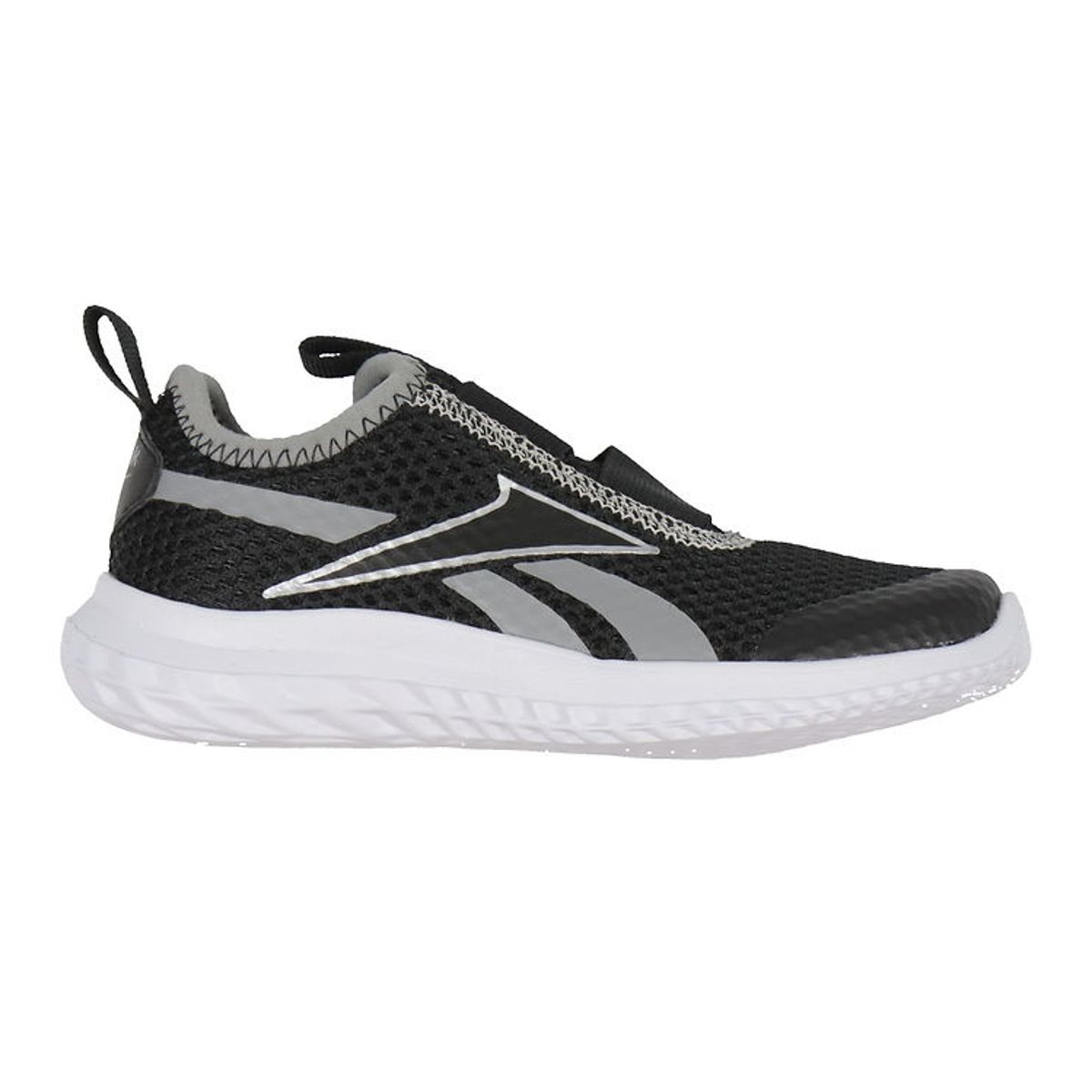 Reebok Sko - Rush Runner Slip-On - Sort/Grå/Hvid