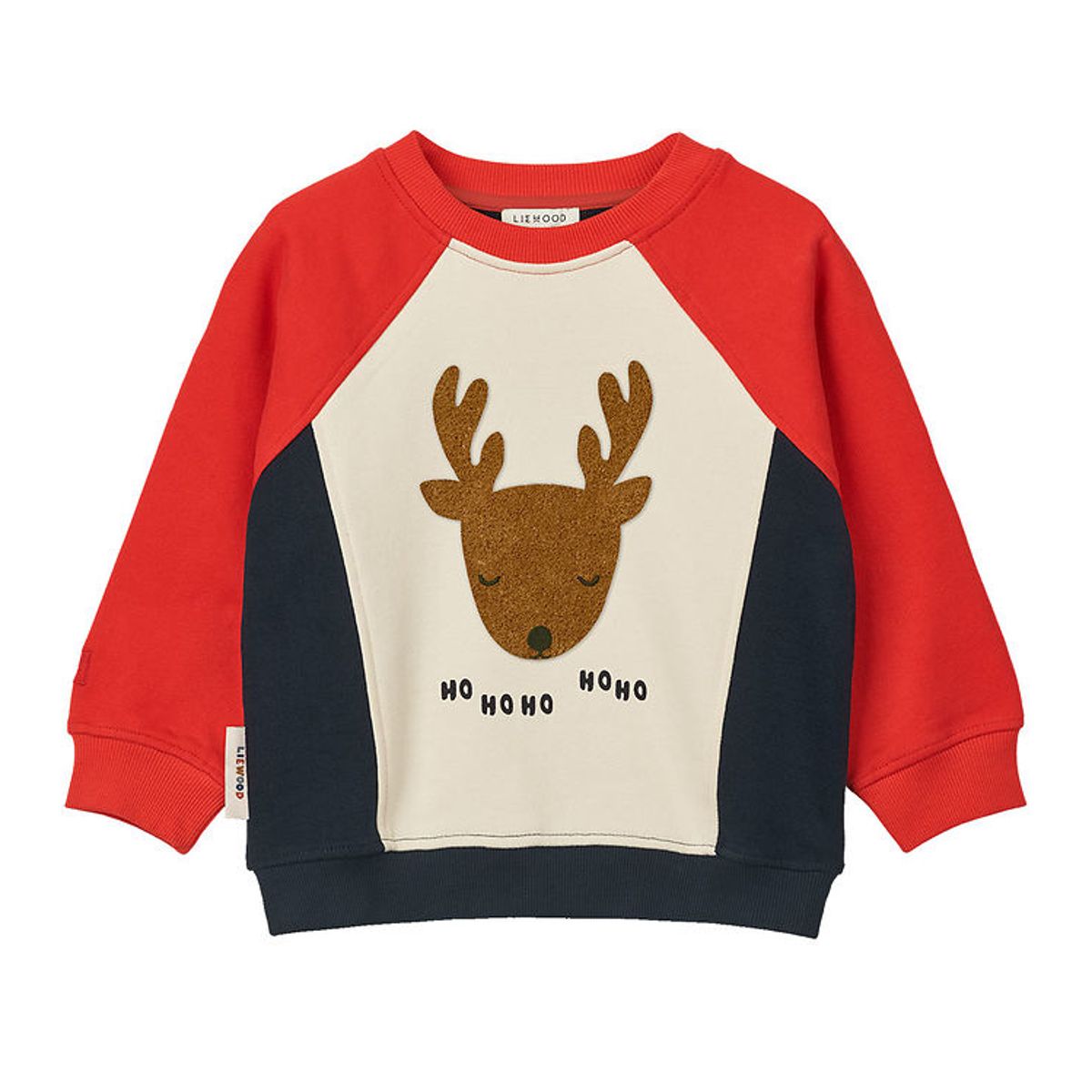 Liewood Sweatshirt - Aude - Holiday Reindeer/Sandy