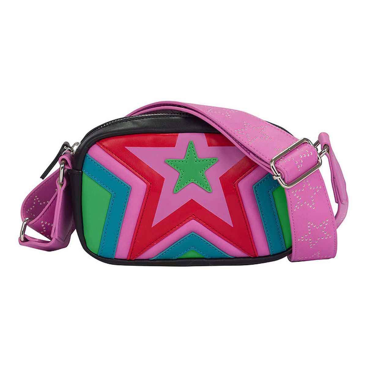 Stella McCartney Kids Skuldertaske - Sort/Multifarvet m. Stjerne