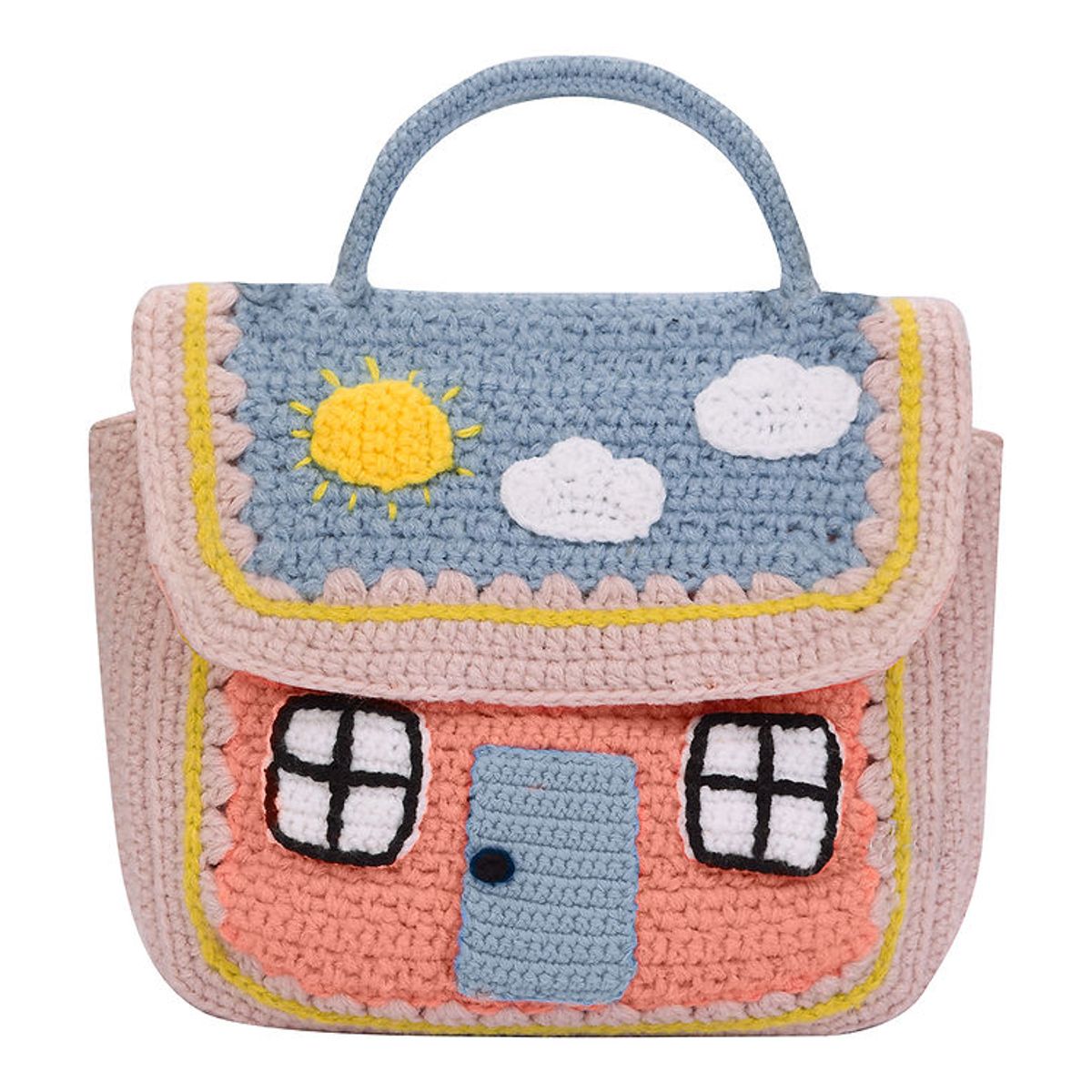 Stella McCartney Kids Taske - Strik - Colourful/Hus