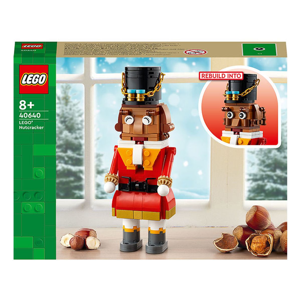 LEGO ® - Nøddeknækker 40640 - 208 Dele