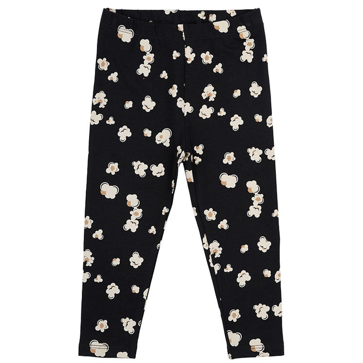 The New Siblings Leggings - TnsMateo - Black Beauty Popcorn AOP