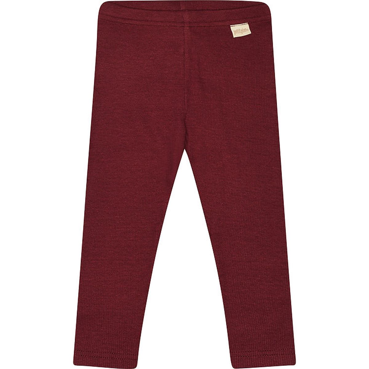 Petit Piao Leggings - Rib - Modal - Dark Cherry