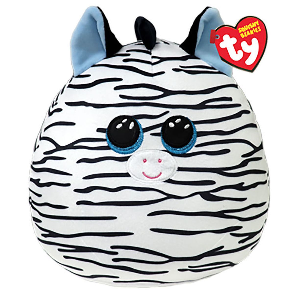 Ty Bamse - Squishy Beanies - 25 cm - Zebra