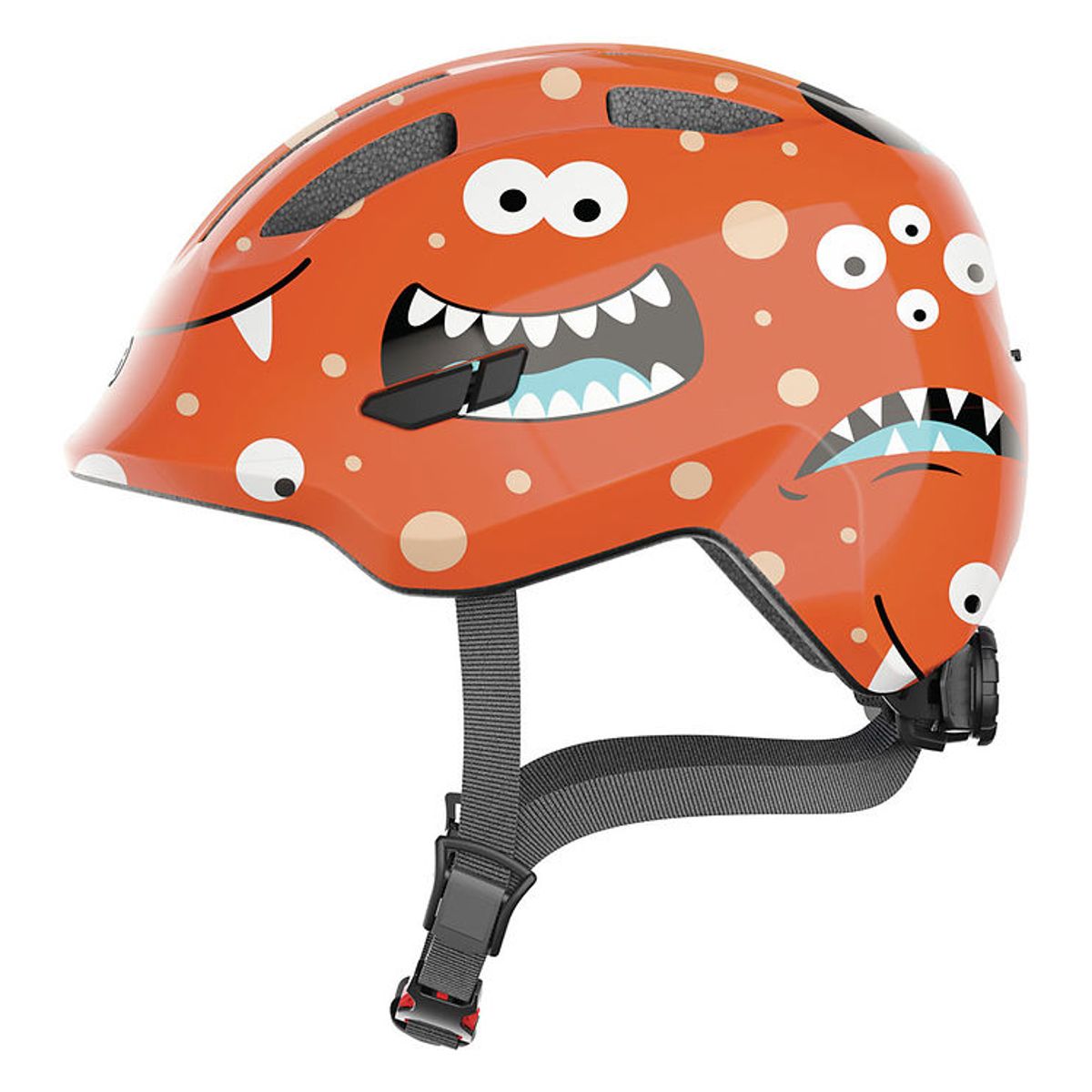 Abus Cykelhjelm - Smiley 3.0 - Orange Monster