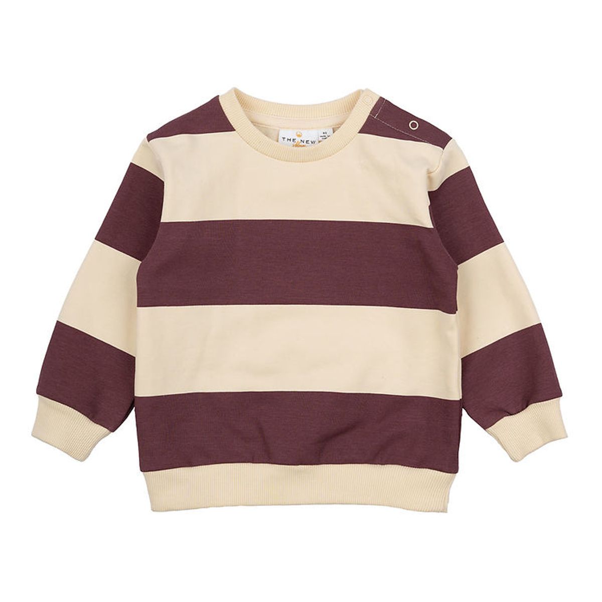 The New Siblings Sweatshirt - TnsMiran - Crushed Berry Striped