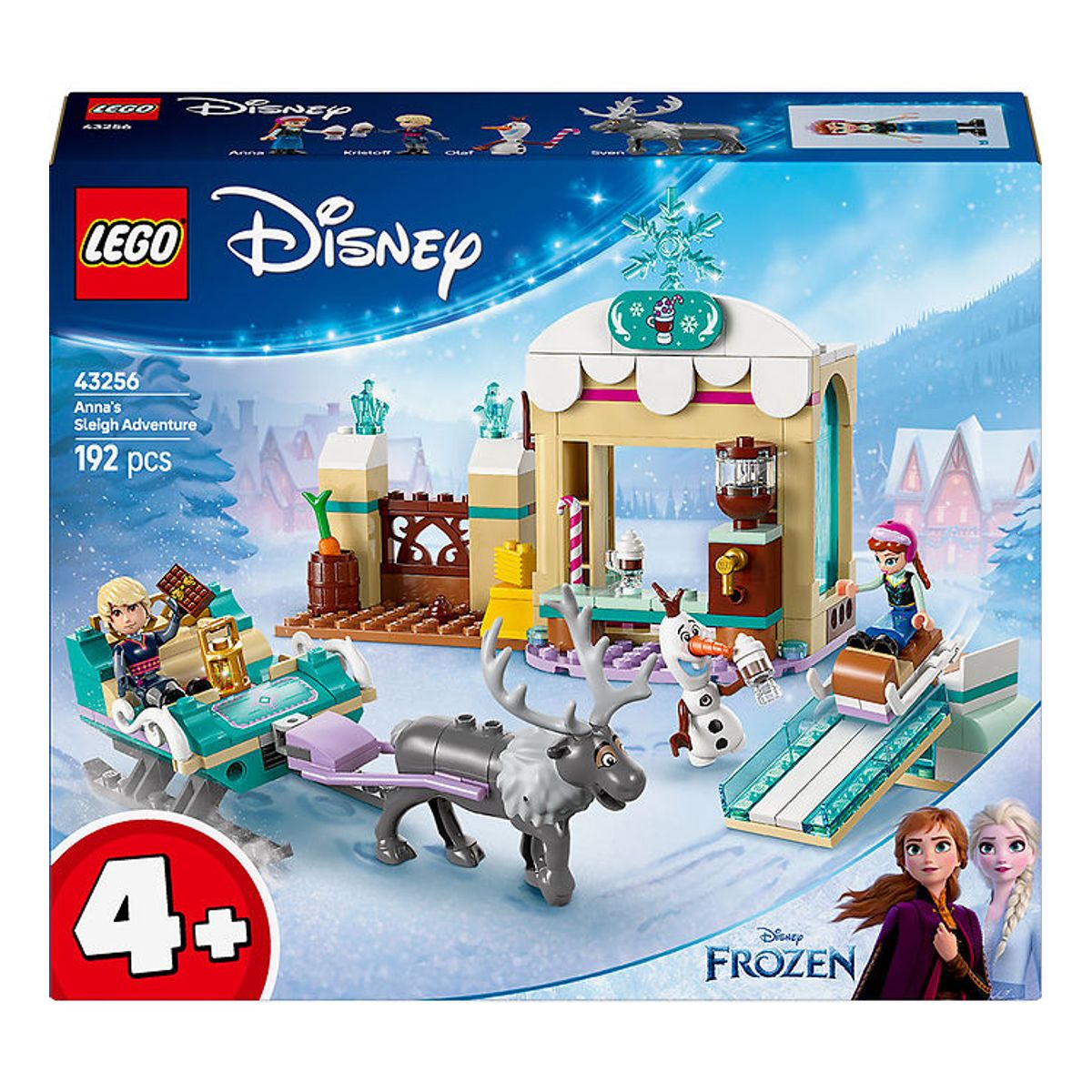 LEGO ® Disney - Frost - Annas Slædeeventyr 43256 - 192 Dele