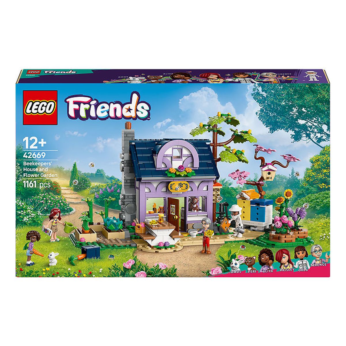 LEGO ® Friends - Biavlerhus Og Blomsterhave 42669 - 1161 Dele