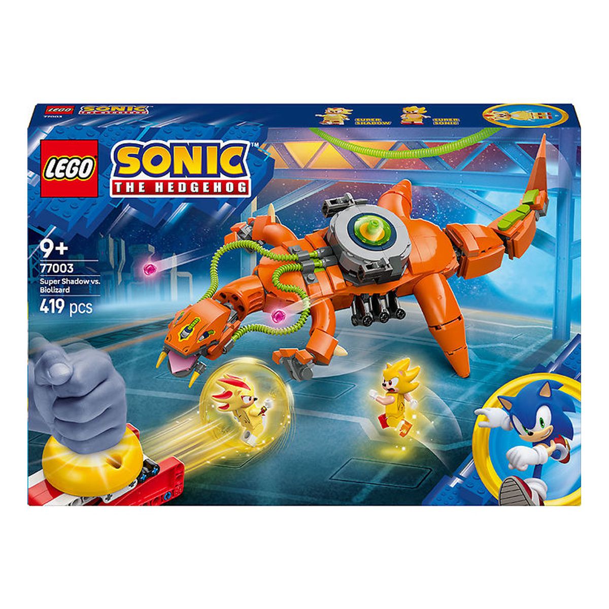 LEGO ® Sonic The Hedgehog - Super Shadow mod Biolizard 77003 - 41