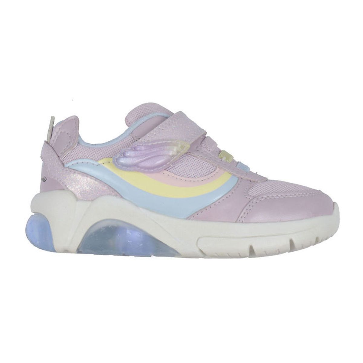 Geox Blinkesko - J Fadinlight - Lilac/Multicolor