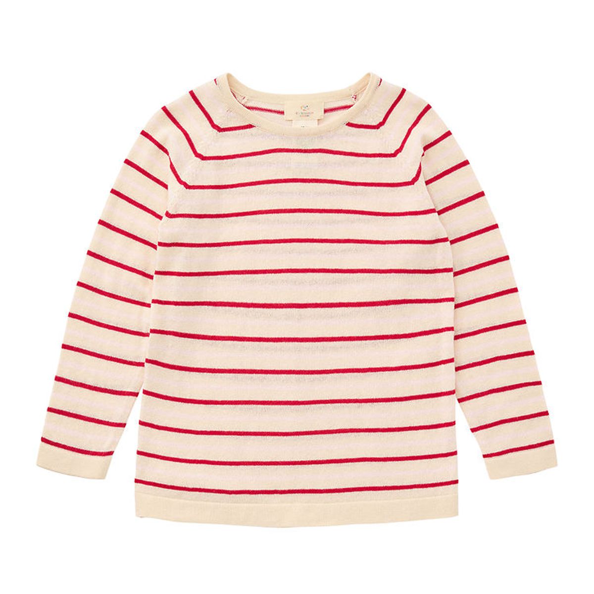 Copenhagen Colors Bluse - Strik - Cream/Dusty Rose/Barry Comb