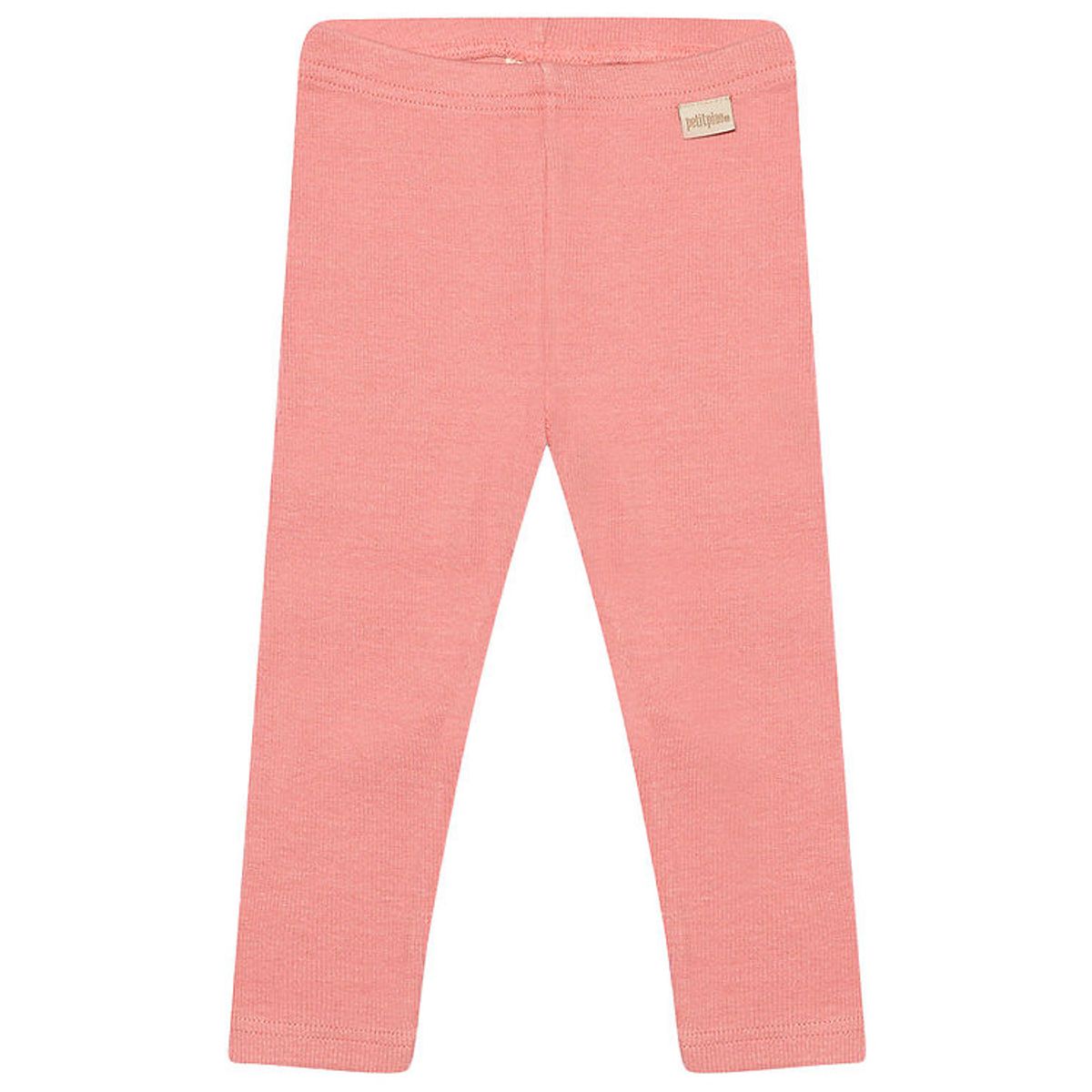 Petit Piao Leggings - Rib - Modal - Sea Shell Pink