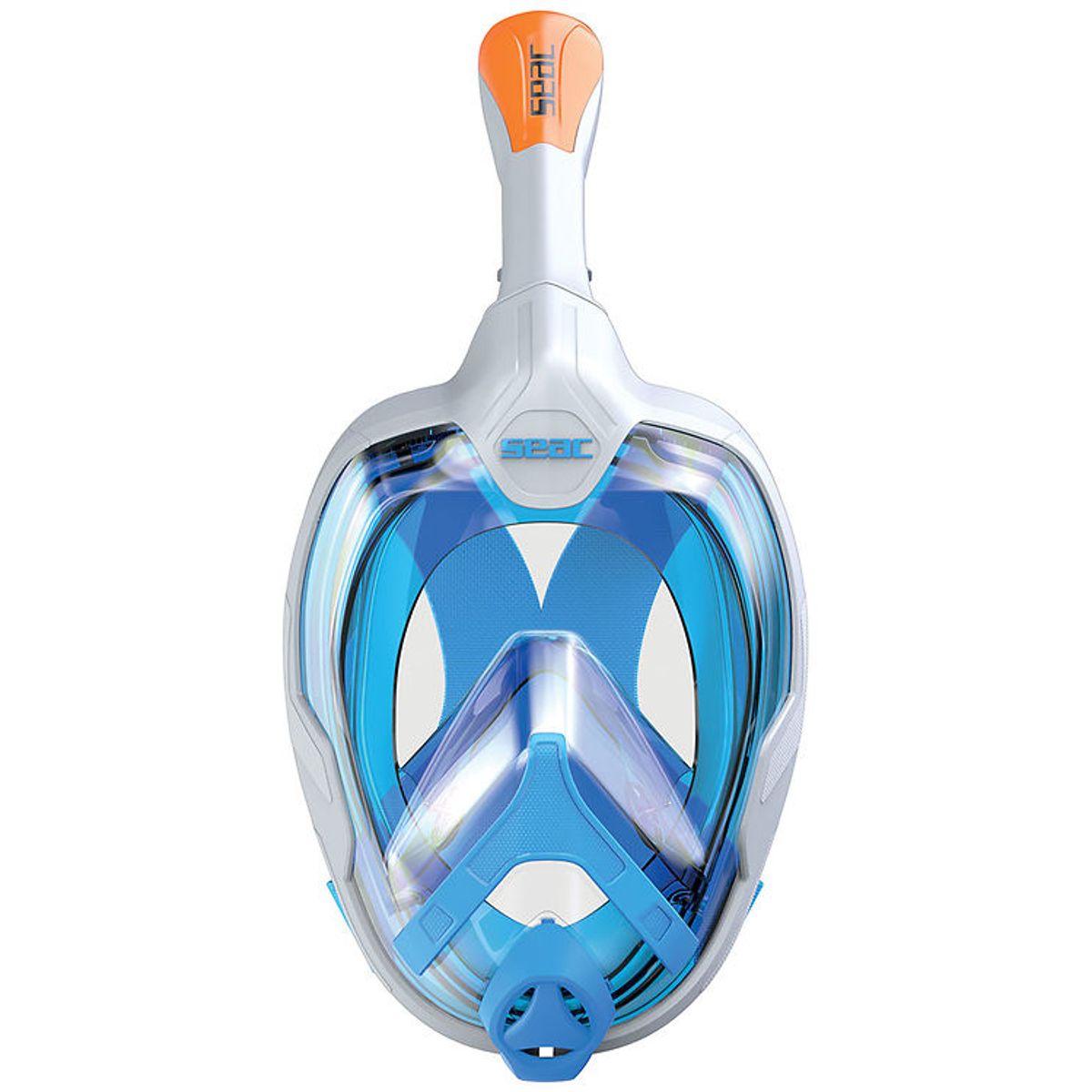 Seac Snorkelmaske - Magica L/XL - Hvid/Orange