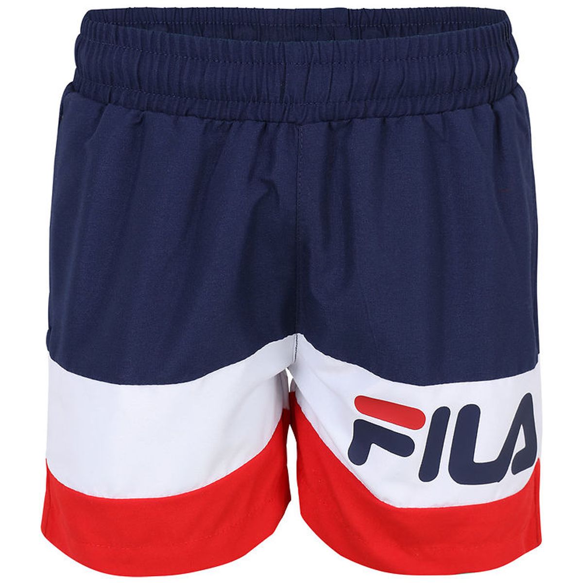 Fila Badeshorts - Langula - Black Iris/Bright White/True Red