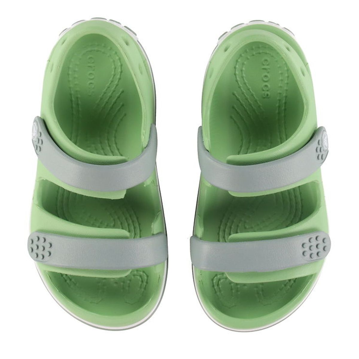 Crocs Sandaler - Crocband Cruiser T - Fair Green/Dusty Green