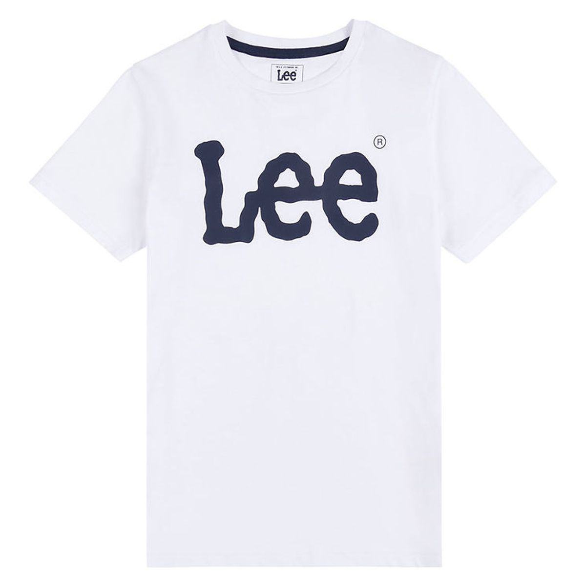 Lee T-Shirt - Wobbly Graphic - Bright White