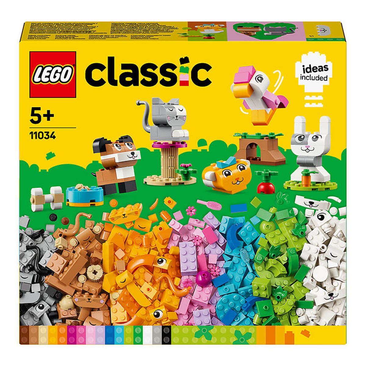 LEGO ® Classic - Kreative Kæledyr 11034 - 450 Dele