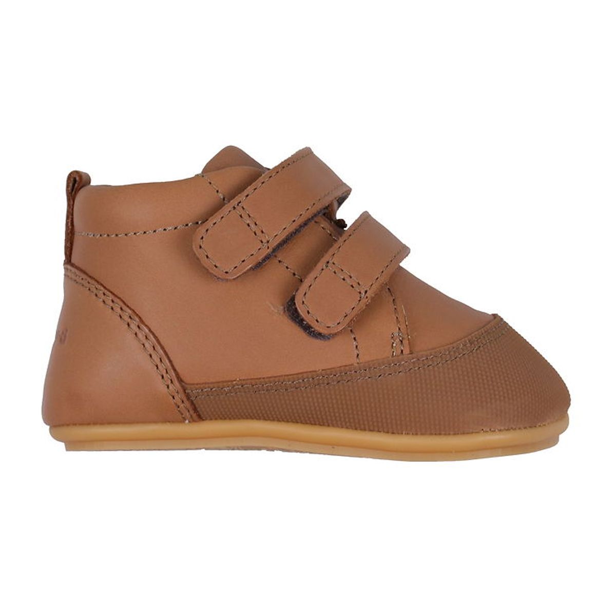 Bundgaard Begyndersko - Prewalker III Strap - Cognac