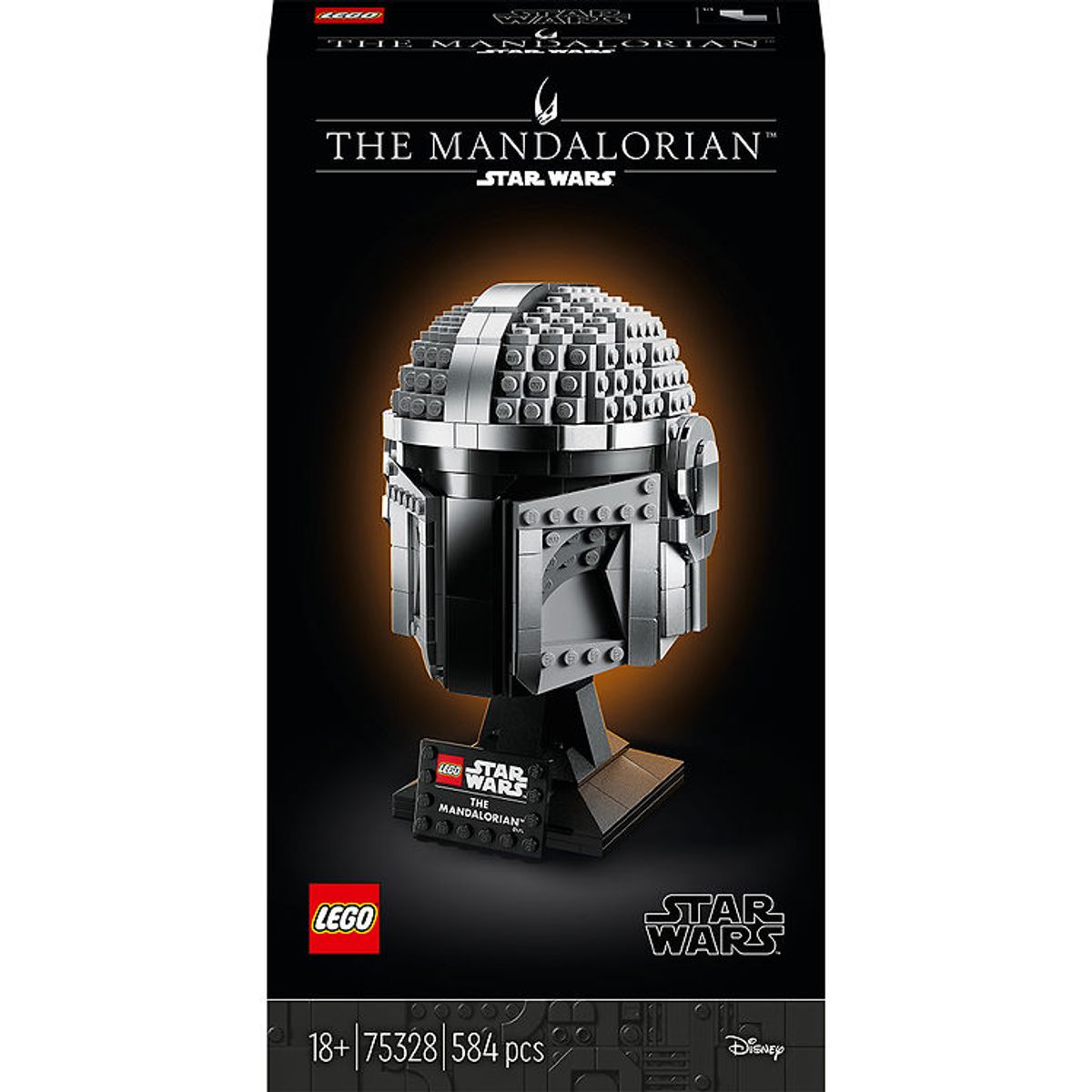 LEGO ® Star Wars - Mandalorianerens Hjelm 75328 - 584 Dele