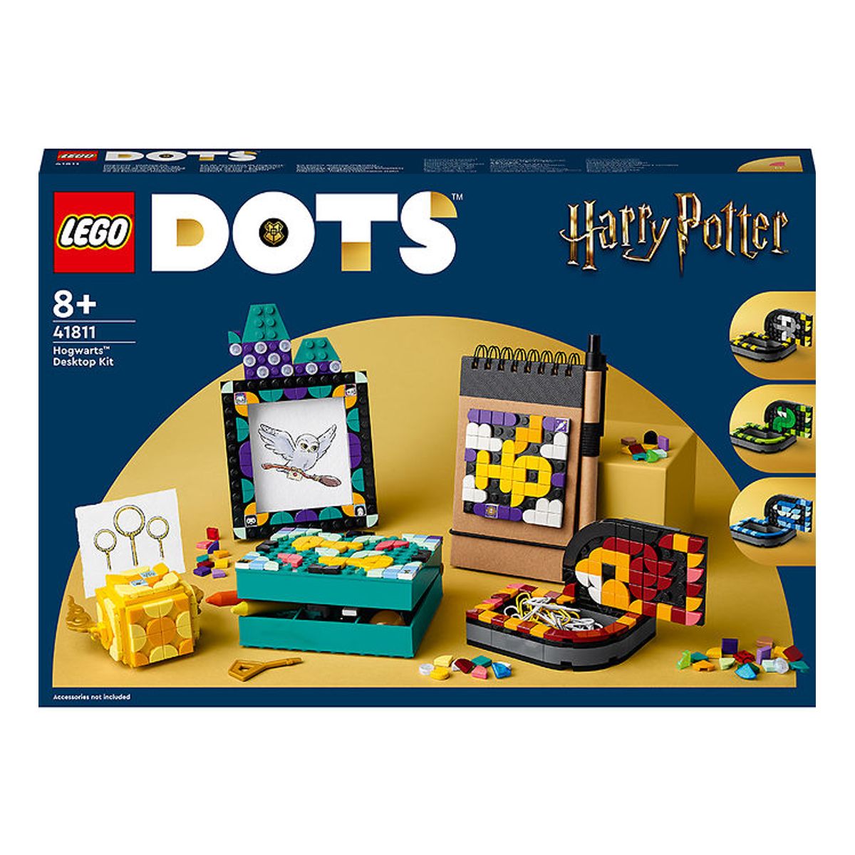 LEGO ® DOTS - Hogwarts-skrivebordssæt 41811 - 856 Dele