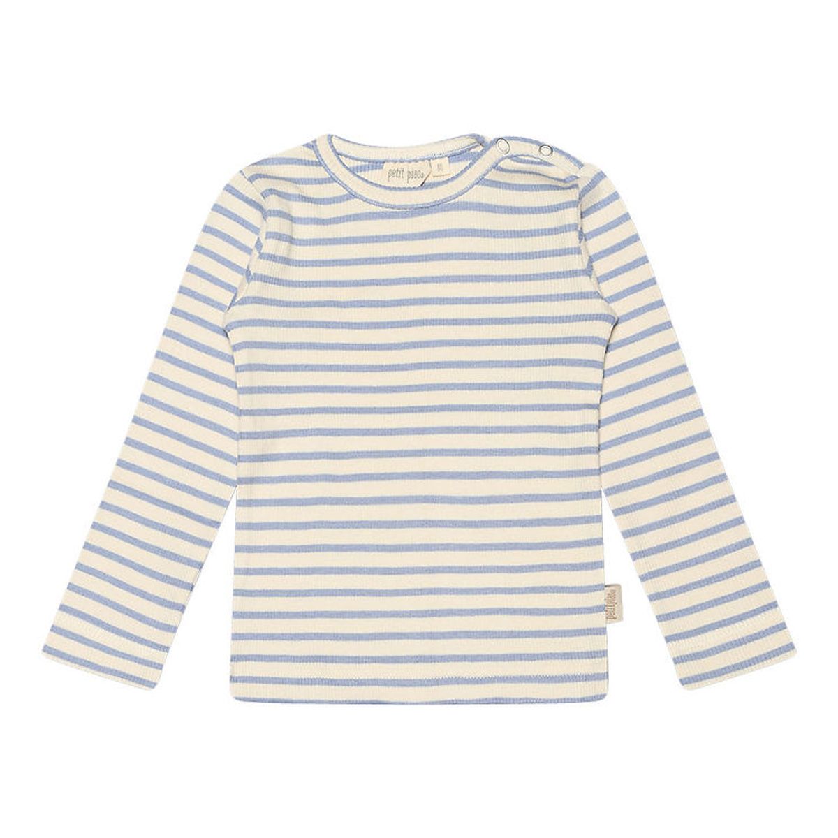 Petit Piao Bluse - Rib - Modal - Spring Blue