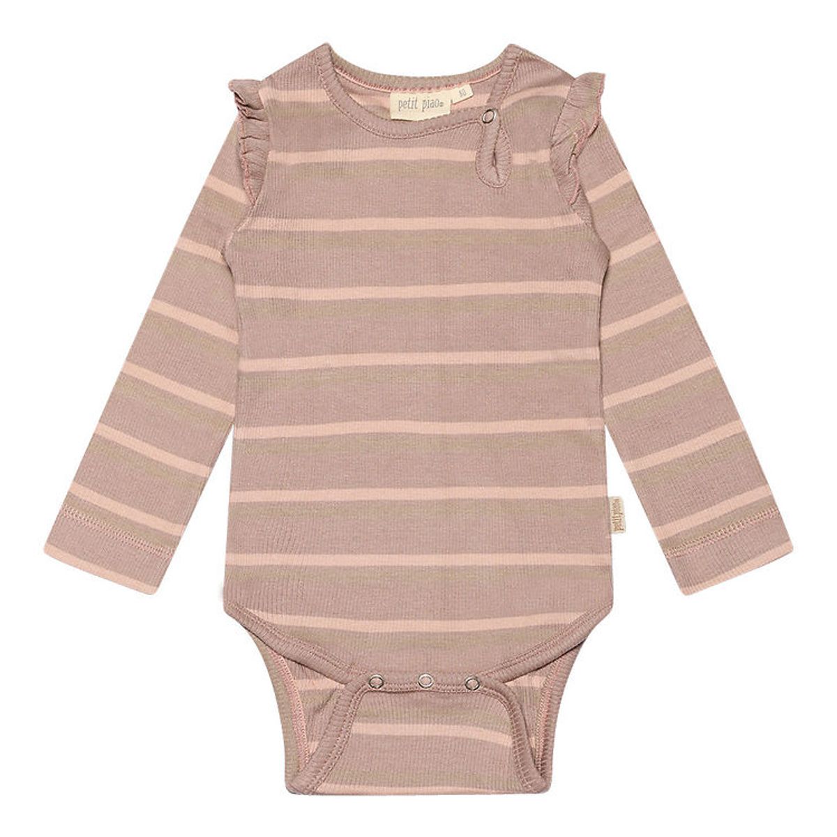 Petit Piao Body l/æ - Rib - Modal - Rose Fawn