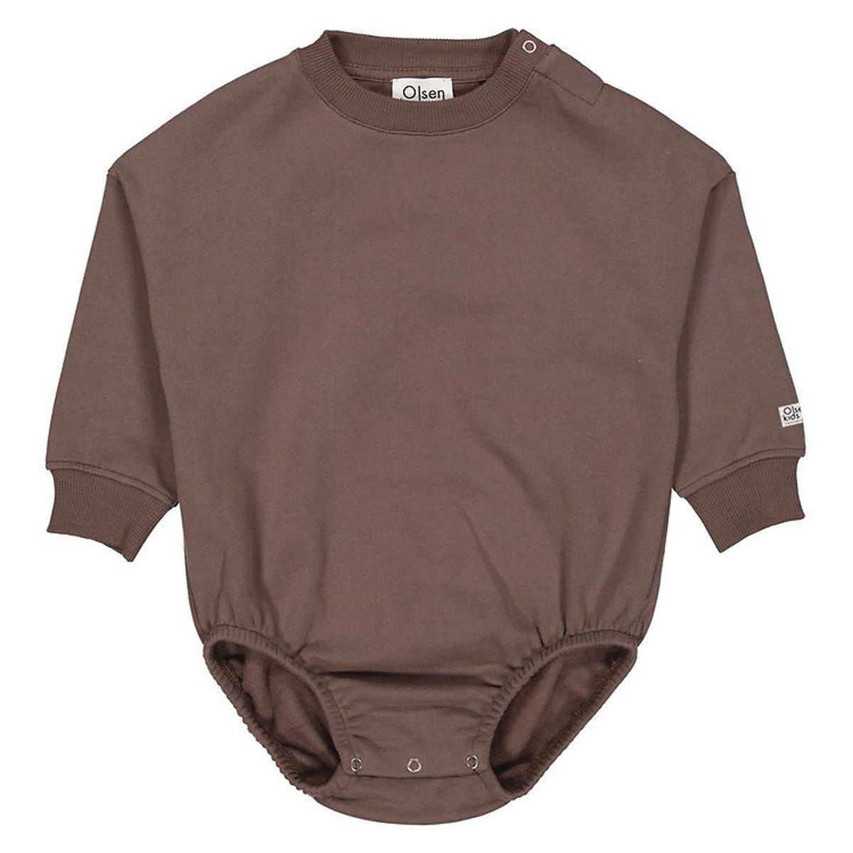 Olsen kids x By Green Body l/æ - Sweat - Ceder Brown