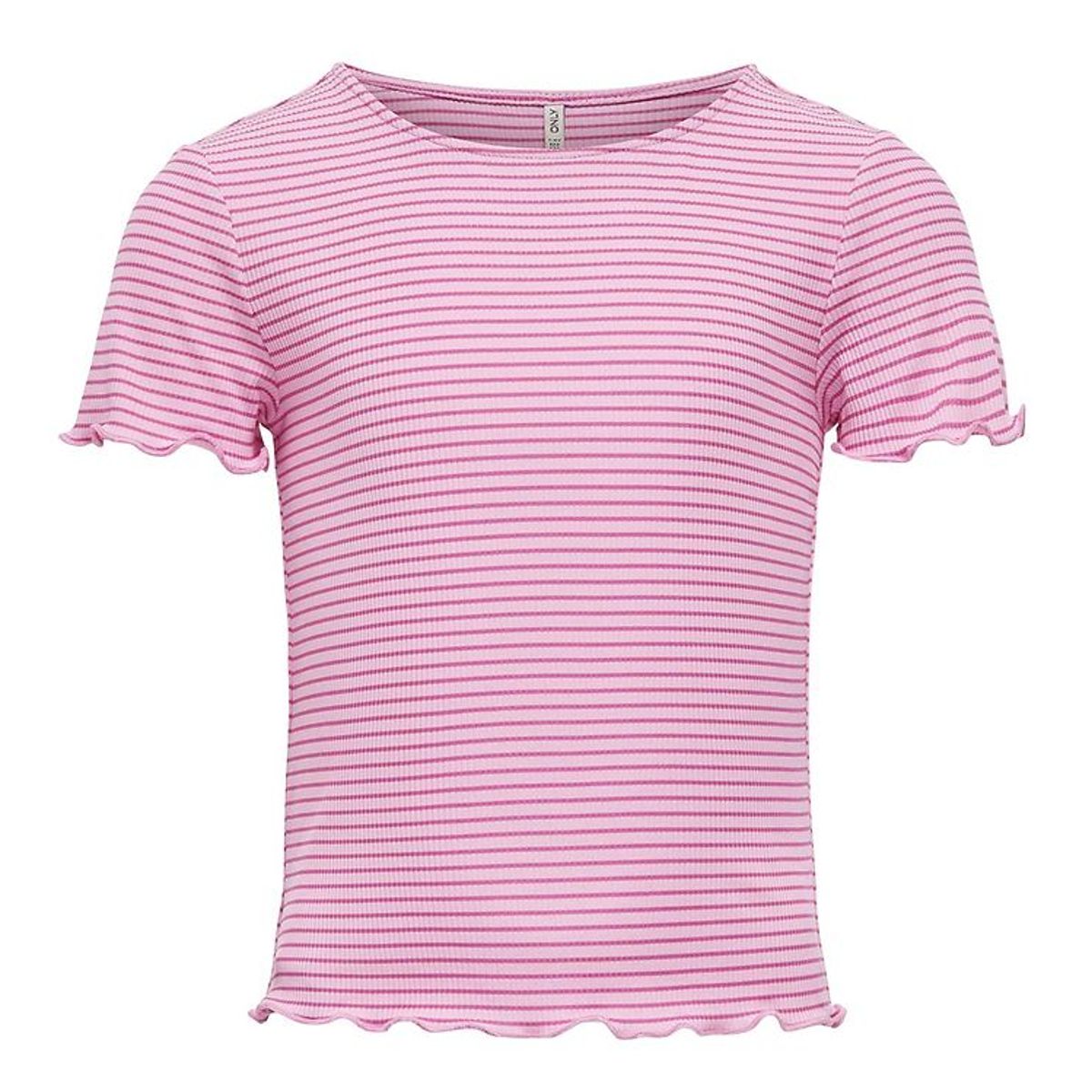 Kids Only T-shirt - Rib - KogWilma - Begonia Pink Stripes