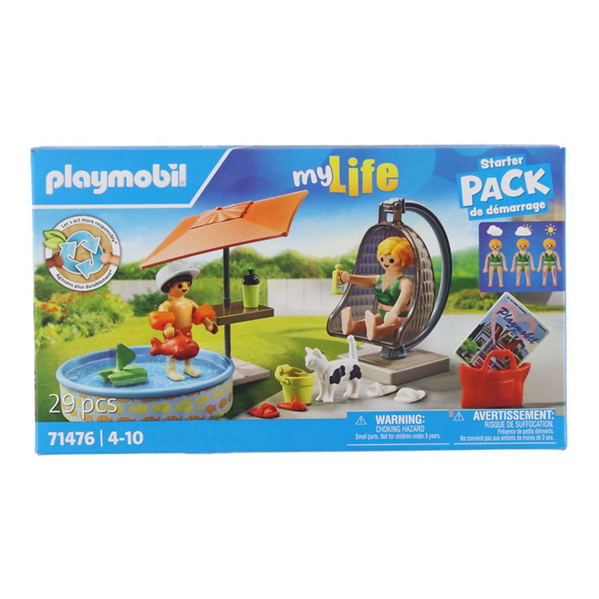 Playmobil My Life - Plaskesjov Derhjemme - 71476 - 29 Dele