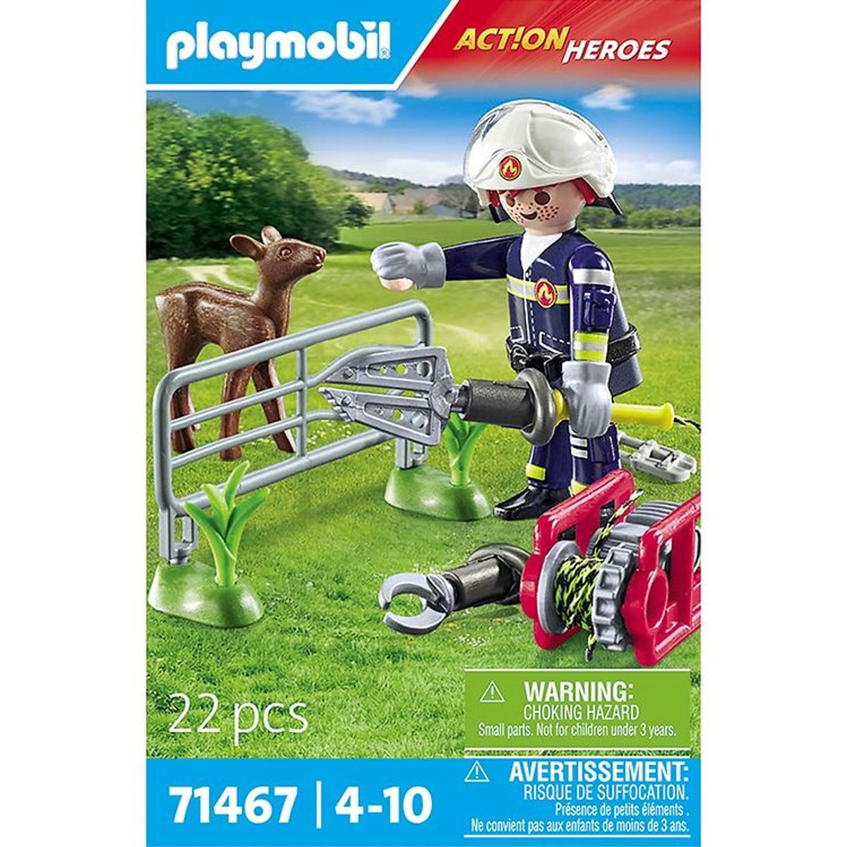 Playmobil Action Heroes - Brandmændenes Dyreredning - 71467 - 22