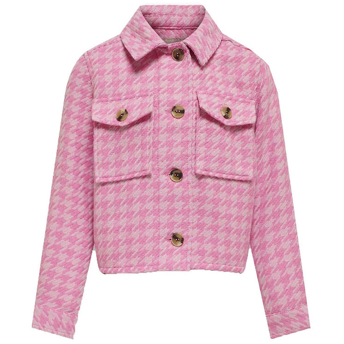 Kids Only Jakke - KogKimmie - Begonia Pink Checks Pirouette