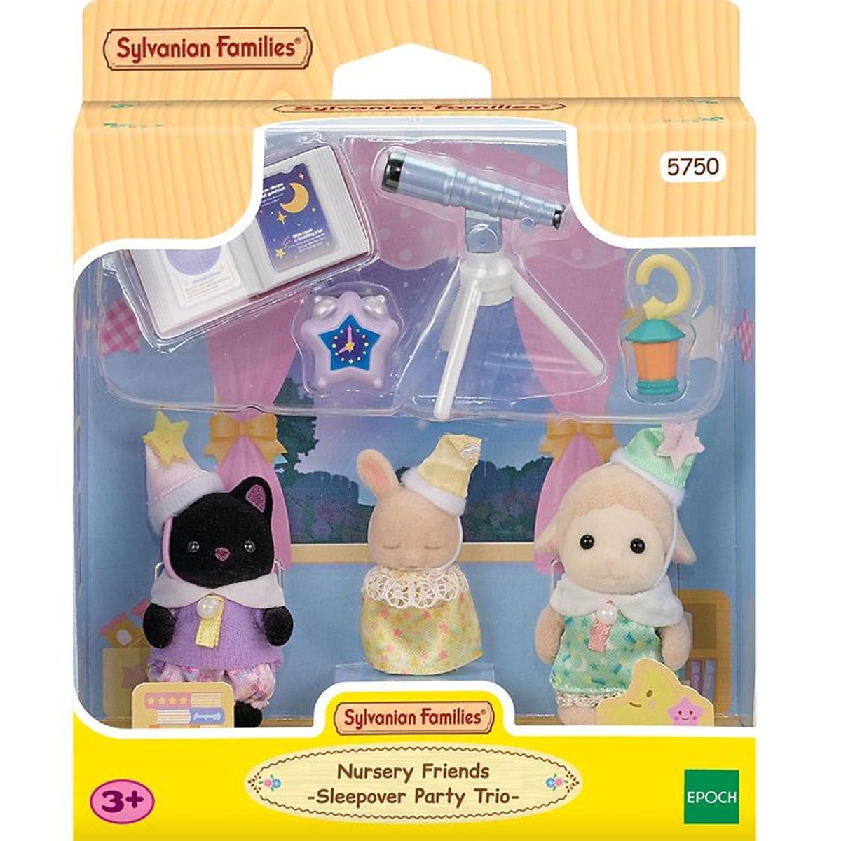 Sylvanian Families - Nursery Friends - Sleepover Party Trio - 57