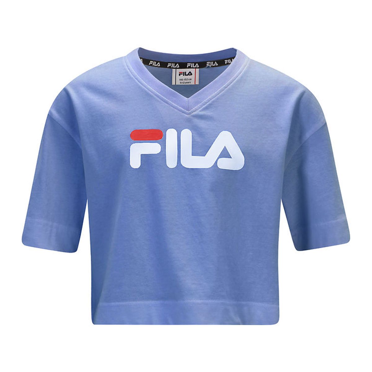 Fila T-shirt - Cropped - Lambsborn - Ultramarine